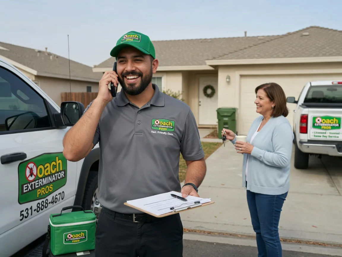 Pest Control Roach Exterminator Hebron, OH FAQs